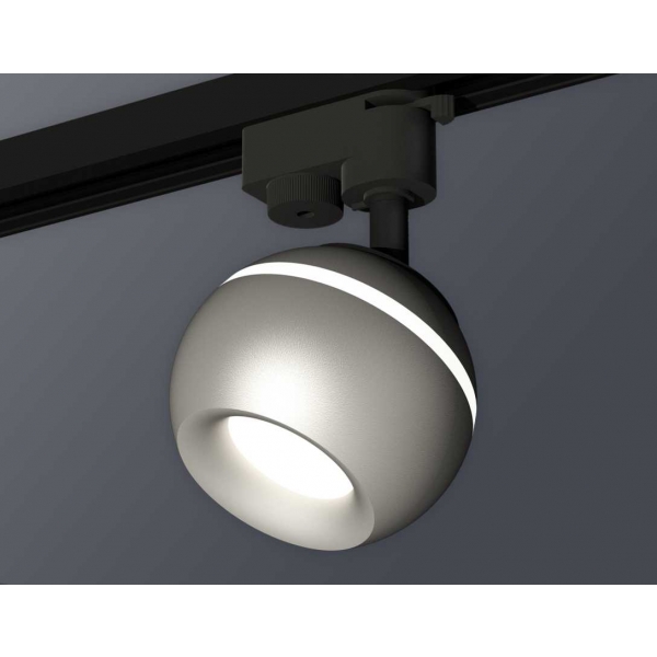 Комплект трекового светильника Ambrella light Track System XT1103020 SSL/MCH серебро песок/хром матовый (A2521, C1103, N7013)