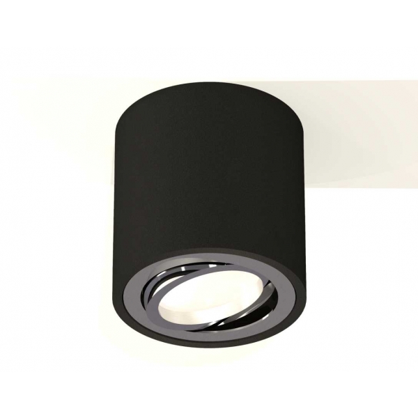 Комплект накладного светильника Ambrella light Techno Spot XS7532003 SBK/PSL черный песок/серебро полированное (C7532, N7003)