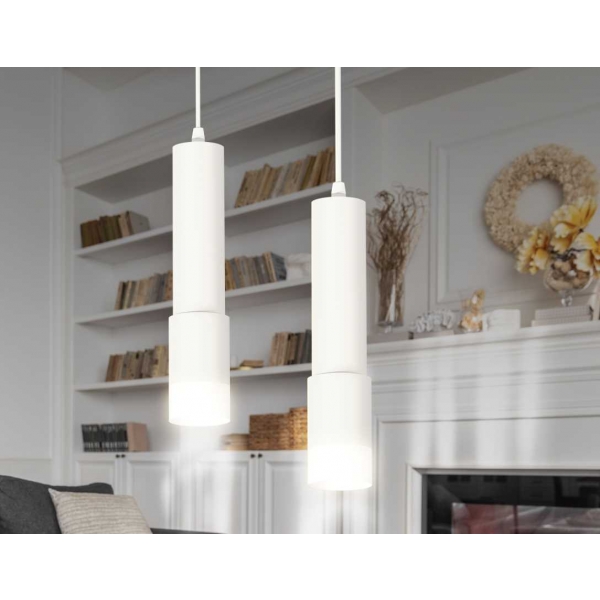 Комплект подвесного светильника Ambrella light Techno Spot XP7421020 SWH/FR белый песок/белый матовый (A2301, C6355, A2030, C7421, N7170)