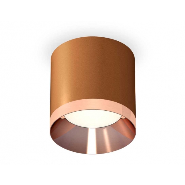 Комплект накладного светильника Ambrella light Techno Spot XS7404011 SCF/PPG кофе песок/золото розовое полированное (C7404, N7035)
