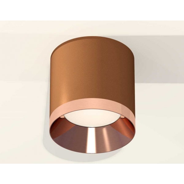 Комплект накладного светильника Ambrella light Techno Spot XS7404011 SCF/PPG кофе песок/золото розовое полированное (C7404, N7035)