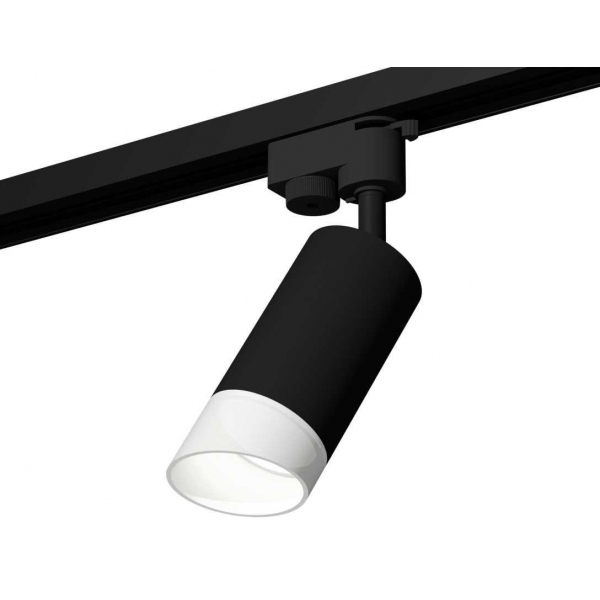 Комплект трекового светильника Ambrella light Track System XT6323180 SBK/FR черный песок/белый матовый (A2521, C6323, N6256)