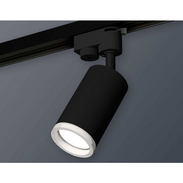 Комплект трекового светильника Ambrella light Track System XT6323140 SBK/FR черный песок/белый матовый (A2521, C6323, N6245)