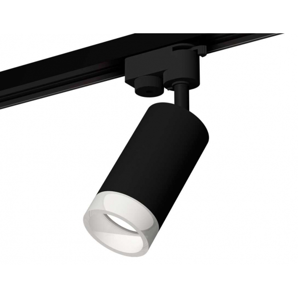 Комплект трекового светильника Ambrella light Track System XT6323160 SBK/FR черный песок/белый матовый (A2521, C6323, N6248)