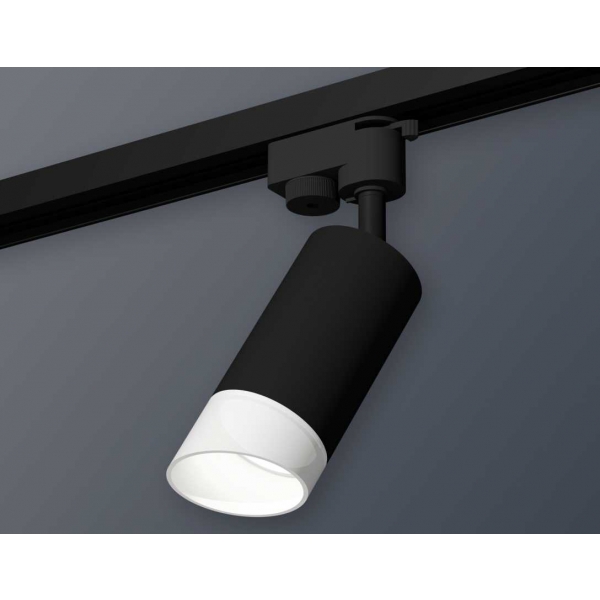 Комплект трекового светильника Ambrella light Track System XT6323180 SBK/FR черный песок/белый матовый (A2521, C6323, N6256)
