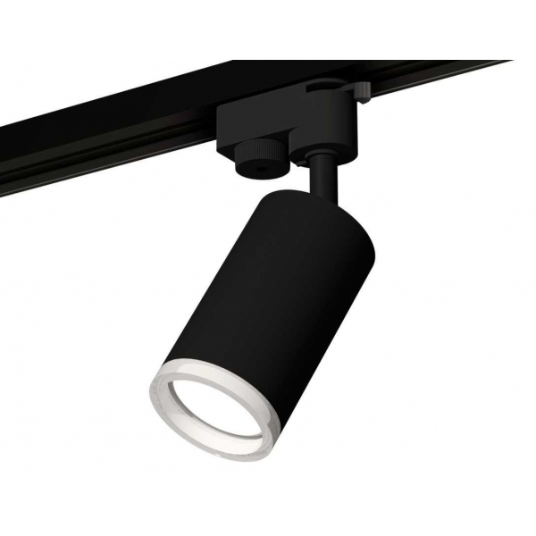 Комплект трекового светильника Ambrella light Track System XT6323140 SBK/FR черный песок/белый матовый (A2521, C6323, N6245)
