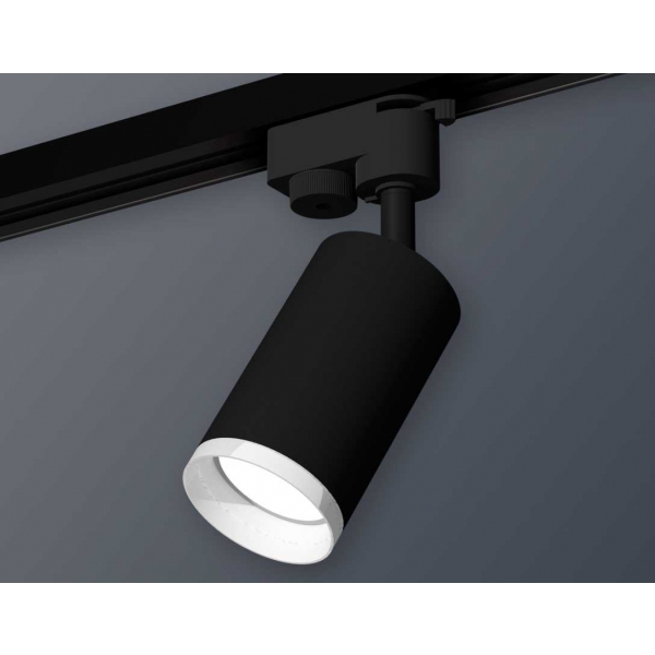 Комплект трекового светильника Ambrella light Track System XT6323150 SBK/FR черный песок/белый матовый (A2521, C6323, N6246)
