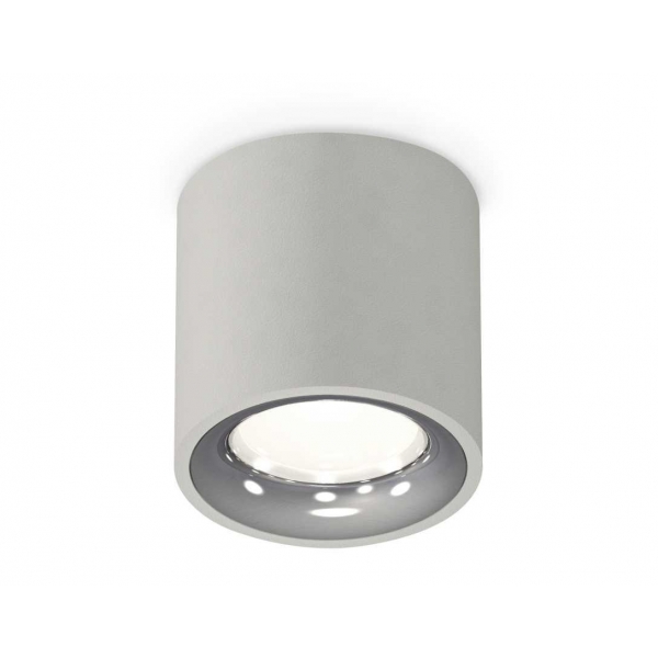 Комплект накладного светильника Ambrella light Techno Spot XS7533022 SGR/PSL серый песок/серебро полированное (C7533, N7012)