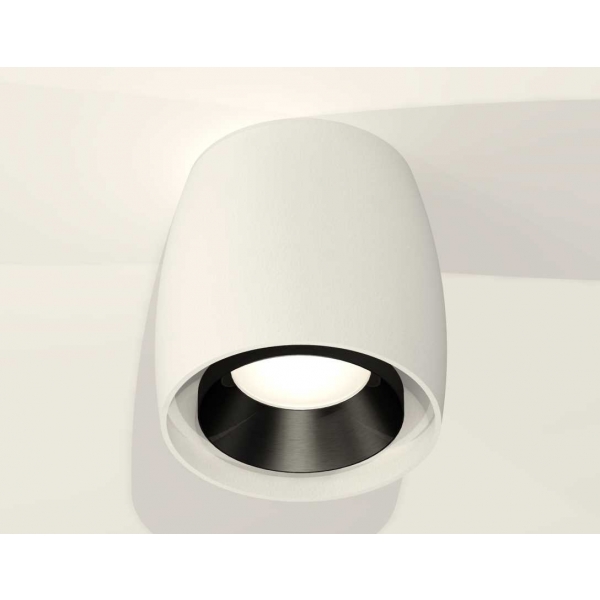 Комплект накладного светильника Ambrella light Techno Spot XS1141002 SWH/PBK белый песок/черный полированный (C1141, N7031)