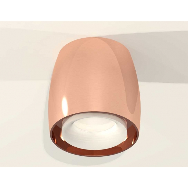 Комплект накладного светильника Ambrella light Techno Spot XS1144020 PPG/FR золото розовое полированное/белый матовый (C1144, N7165)