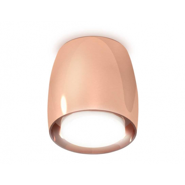Комплект накладного светильника Ambrella light Techno Spot XS1144020 PPG/FR золото розовое полированное/белый матовый (C1144, N7165)