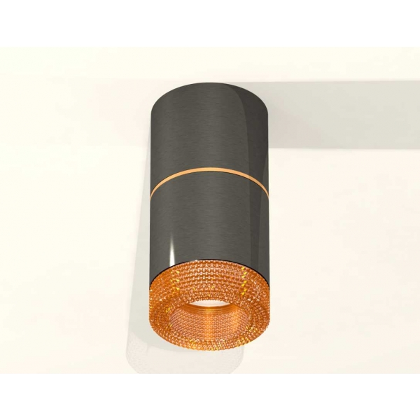 Комплект накладного светильника Ambrella light Techno Spot XS7403082 DCH/CF черный хром/кофе (C7403, A2072, C7403, N7195)