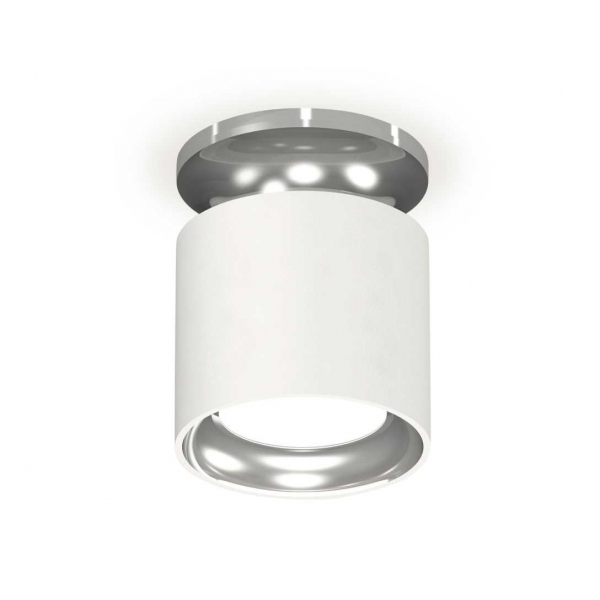 Комплект накладного светильника Ambrella light Techno Spot XS7401103 SWH/PSL белый песок/серебро полированное (N7927, C7401, N7022)