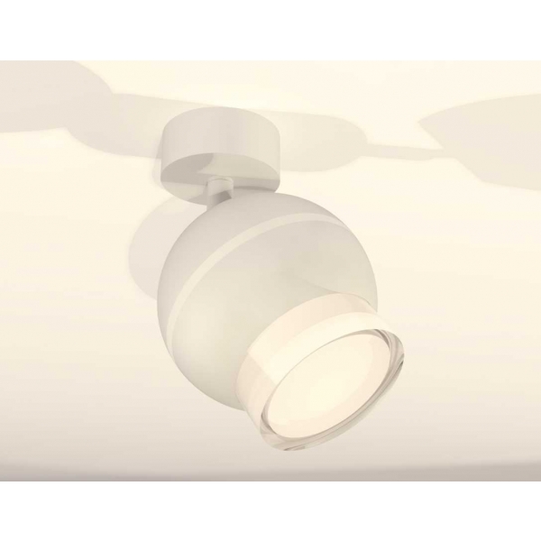 Комплект накладного светильника Ambrella light Techno Spot XM1101016 SWH/FR/CL белый песок/белый матовый/прозрачный (A2202,C1101,N7160)