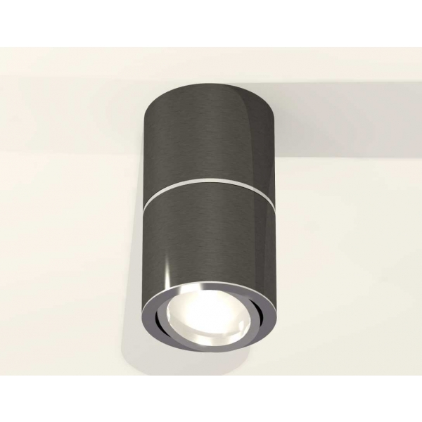 Комплект накладного светильника Ambrella light Techno Spot XS7403040 DCH/PSL черный хром/серебро полированное (C7403, A2070, C7403, N7003)