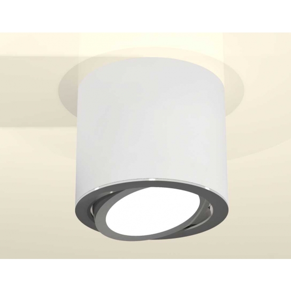 Комплект накладного светильника Ambrella light Techno Spot XS7401003 SWH/PSL белый песок/серебро полированное (C7401, N7003)