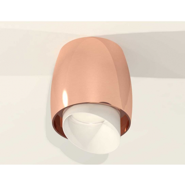 Комплект накладного светильника Ambrella light Techno Spot XS1144021 PPG/FR золото розовое полированное/белый матовый (C1144, N7175)
