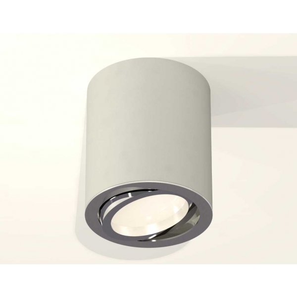 Комплект накладного светильника Ambrella light Techno Spot XS7423021 SGR/PSL серый песок/серебро полированное (C7423, N7003)