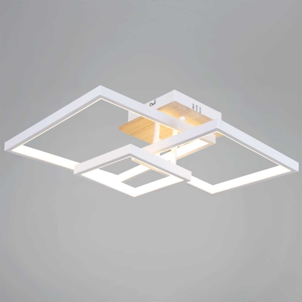 Потолочный светильник Reluce 98560-0.3-03 WH+WOOD