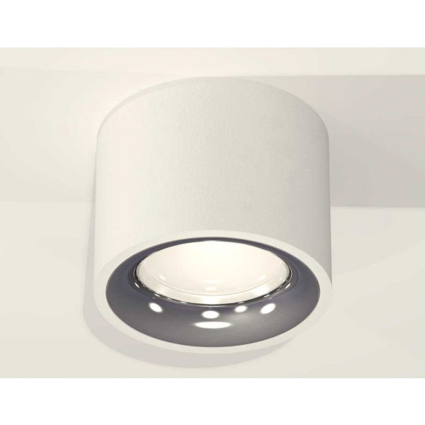 Комплект накладного светильника Ambrella light Techno Spot XS7510022 SWH/PSL белый песок/серебро полированное (C7510, N7012)