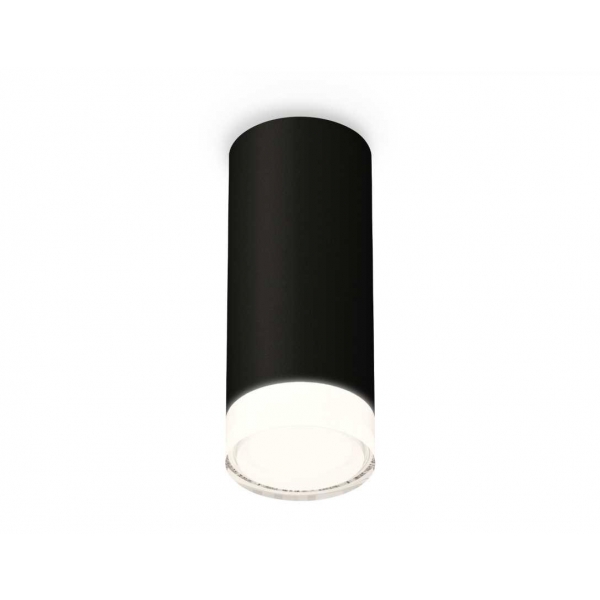 Комплект накладного светильника Ambrella light Techno Spot XS7443014 SBK/FR/CL черный песок/белый матовый/прозрачный (C7443, N7160)