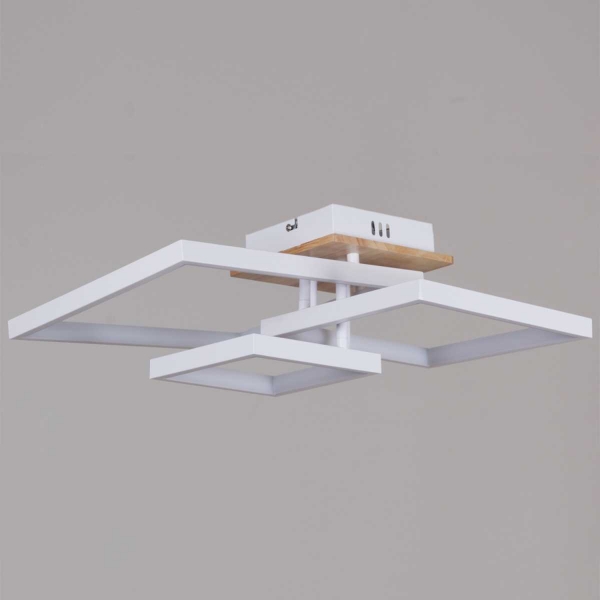 Потолочный светильник Reluce 98560-0.3-03 WH+WOOD