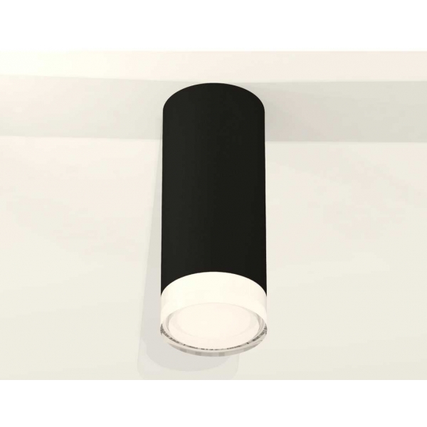 Комплект накладного светильника Ambrella light Techno Spot XS7443014 SBK/FR/CL черный песок/белый матовый/прозрачный (C7443, N7160)
