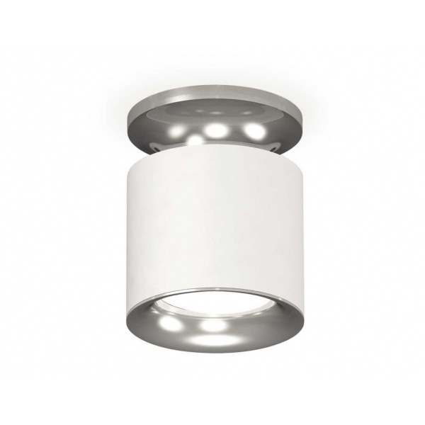 Комплект накладного светильника Ambrella light Techno Spot XS7401102 SWH/PSL белый песок/серебро полированное (N7927, C7401, N7012)
