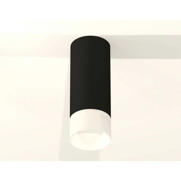 Комплект накладного светильника Ambrella light Techno Spot XS7443016 SBK/FR черный песок/белый матовый (C7443, N7170)