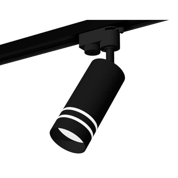 Комплект трекового светильника Ambrella light Track System XT6323121 SBK/FR черный песок/белый матовый (A2521, C6323, N6236)