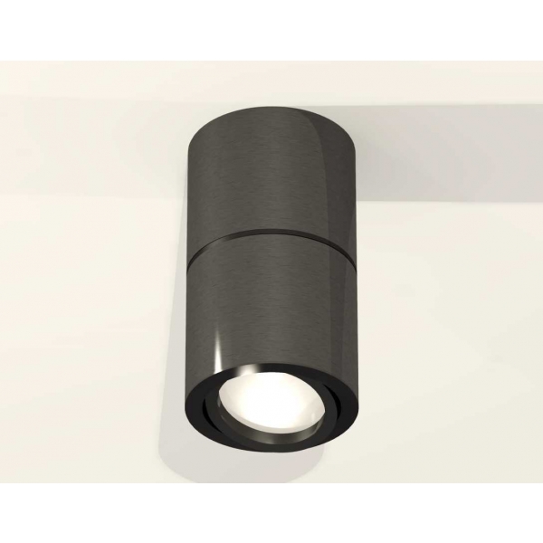 Комплект накладного светильника Ambrella light Techno Spot XS7403060 DCH/PBK черный хром/черный полированное (C7403, A2071, C7403, N7002)