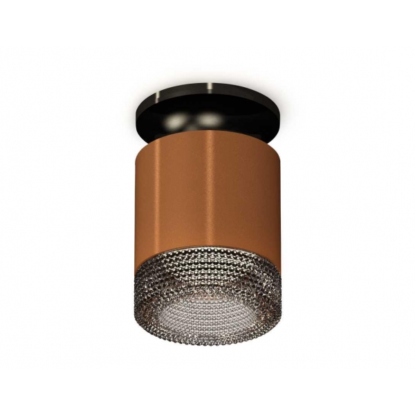 Комплект накладного светильника Ambrella light Techno Spot XS7404102 SCF/BK кофе песок/тонированный (N7926, C7404, N7192)