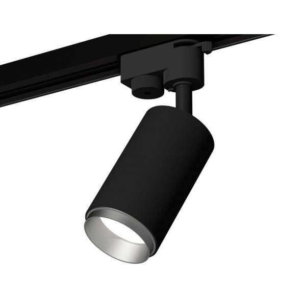 Комплект трекового светильника Ambrella light Track System XT6323043 SBK/MCH черный песок/хром матовый (A2521, C6323, N6123)