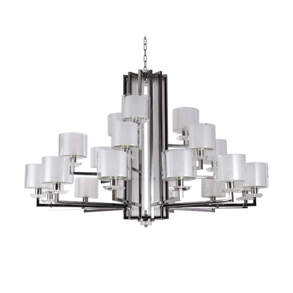 Подвесная люстра Newport Alexandra 4412+6+3/C black glossy М0068531