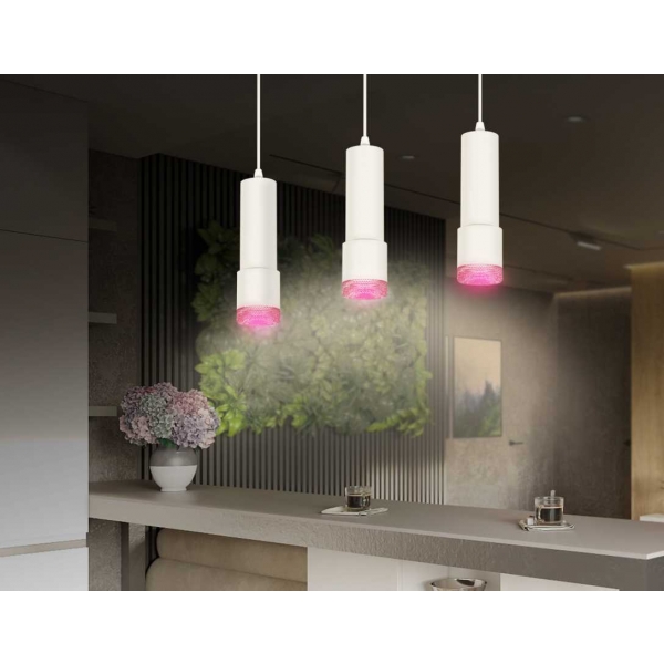 Комплект подвесного светильника Ambrella light Techno Spot XP7401003 SWH/PI белый песок/розовый (A2301, C6342, A2030, C7401, N7193)