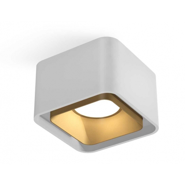 Комплект накладного светильника Ambrella light Techno Spot XS7832004 SWH/SGD белый песок/золото песок (C7832, N7704)