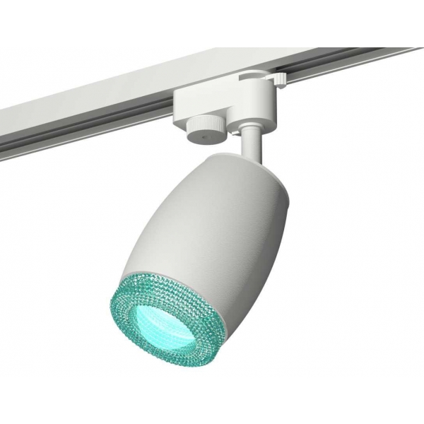 Комплект трекового светильника Ambrella light Track System XT1122023 SWH/BL белый песок/голубой (A2520, C1122, N7194)