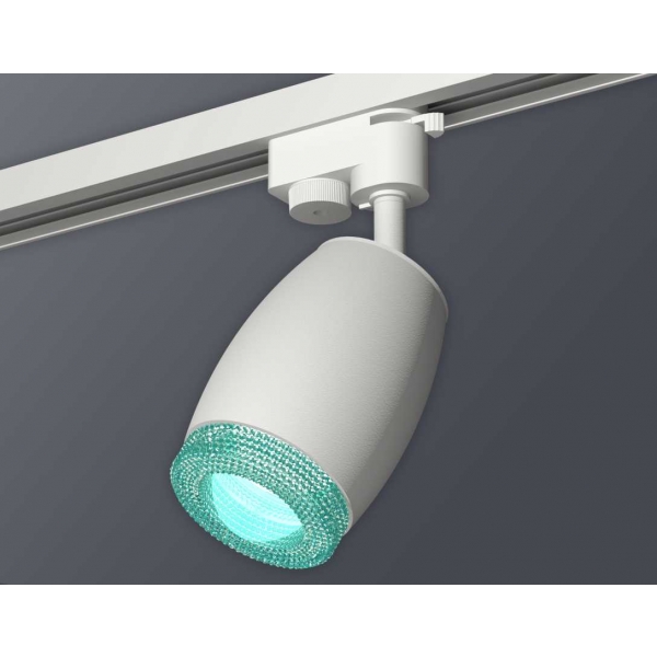 Комплект трекового светильника Ambrella light Track System XT1122023 SWH/BL белый песок/голубой (A2520, C1122, N7194)