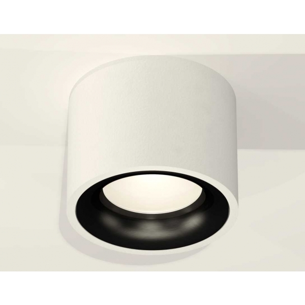 Комплект накладного светильника Ambrella light Techno Spot XS7510021 SWH/PBK белый песок/черный полированный (C7510, N7011)