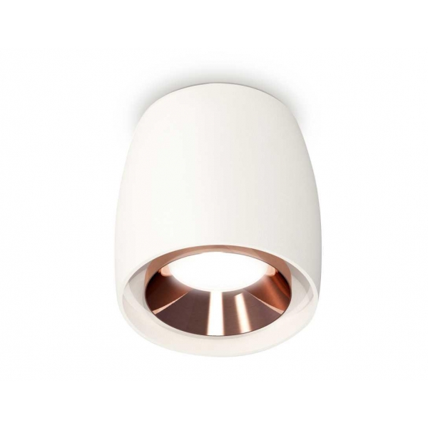 Комплект накладного светильника Ambrella light Techno Spot XS1141005 SWH/PPG белый песок/золото розовое полированное (C1141, N7035)