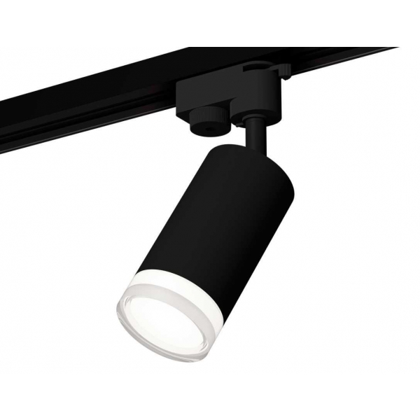 Комплект трекового светильника Ambrella light Track System XT6323130 SBK/FR/CL черный песок/белый матовый/прозрачный (A2521, C6323, N6241)