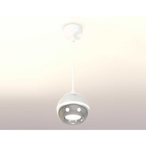 Комплект подвесного светильника Ambrella light Techno Spot XP1104001 PSL/SWH серебро полированное/белый песок (A2301, C1104, N7012)