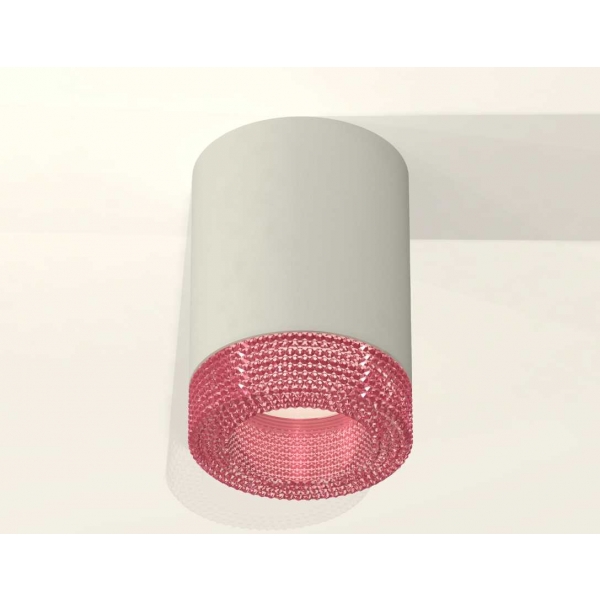 Комплект накладного светильника Ambrella light Techno Spot XS7423003 SGR/PI серый песок/розовый (C7423, N7193)