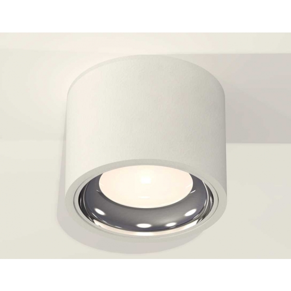 Комплект накладного светильника Ambrella light Techno Spot XS7510011 SWH/PSL белый песок/серебро полированное (C7510, N7022)