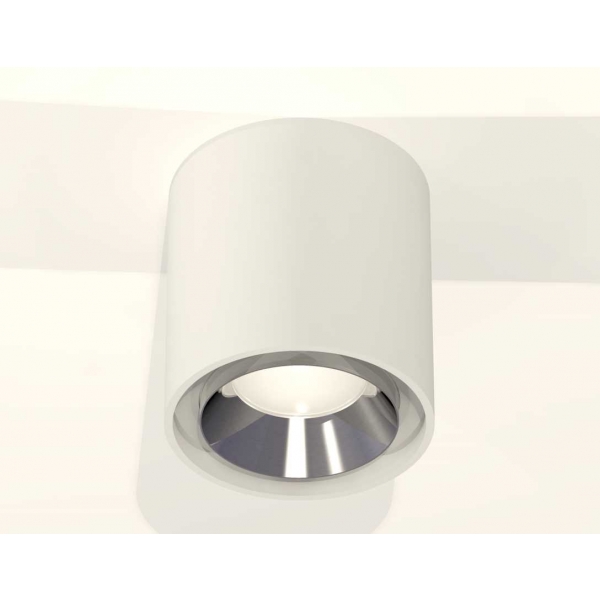 Комплект накладного светильника Ambrella light Techno Spot XS7722003 SWH/PSL белый песок/серебро полированное (C7722, N7032)