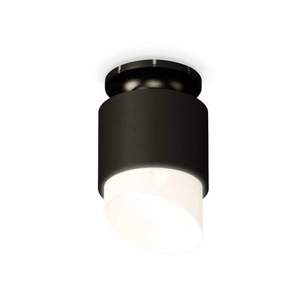 Комплект накладного светильника Ambrella light Techno Spot XS7511066 SBK/PBK/FR черный песок/черный полированный/белый матовый (N7926, C7511, N7175)