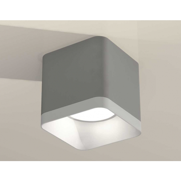 Комплект накладного светильника Ambrella light Techno Spot XS7807001 SGR/SWH серый песок/белый песок (C7807, N7701)