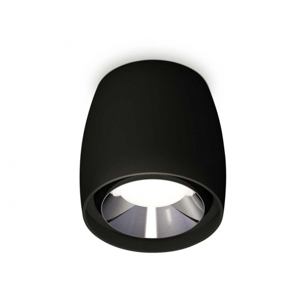 Комплект накладного светильника Ambrella light Techno Spot XS1142003 SBK/PSL черный песок/серебро полированное (C1142, N7032)