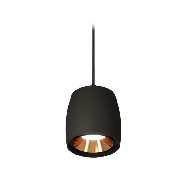 Комплект подвесного светильника Ambrella light Techno Spot XP1142001 SBK/PYG черный песок/золото желтое полированное (A2302, C1142, N7034)