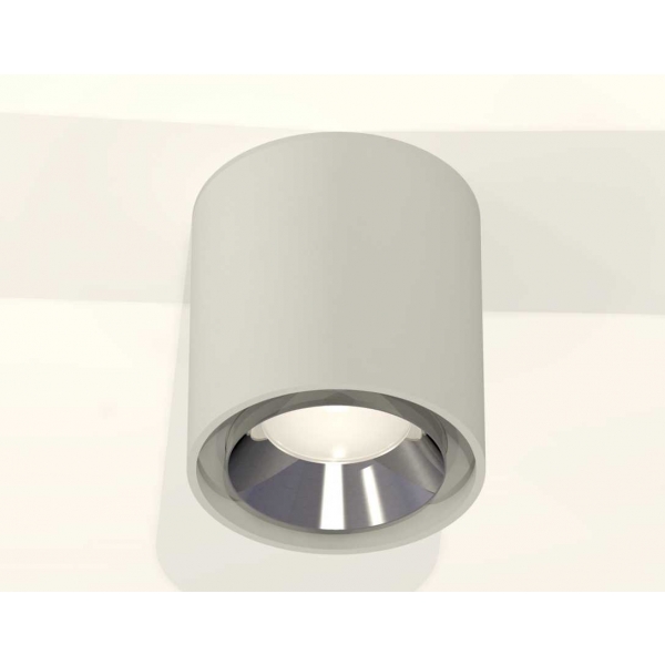 Комплект накладного светильника Ambrella light Techno Spot XS7724003 SGR/PSL серый песок/серебро полированное (C7724, N7032)